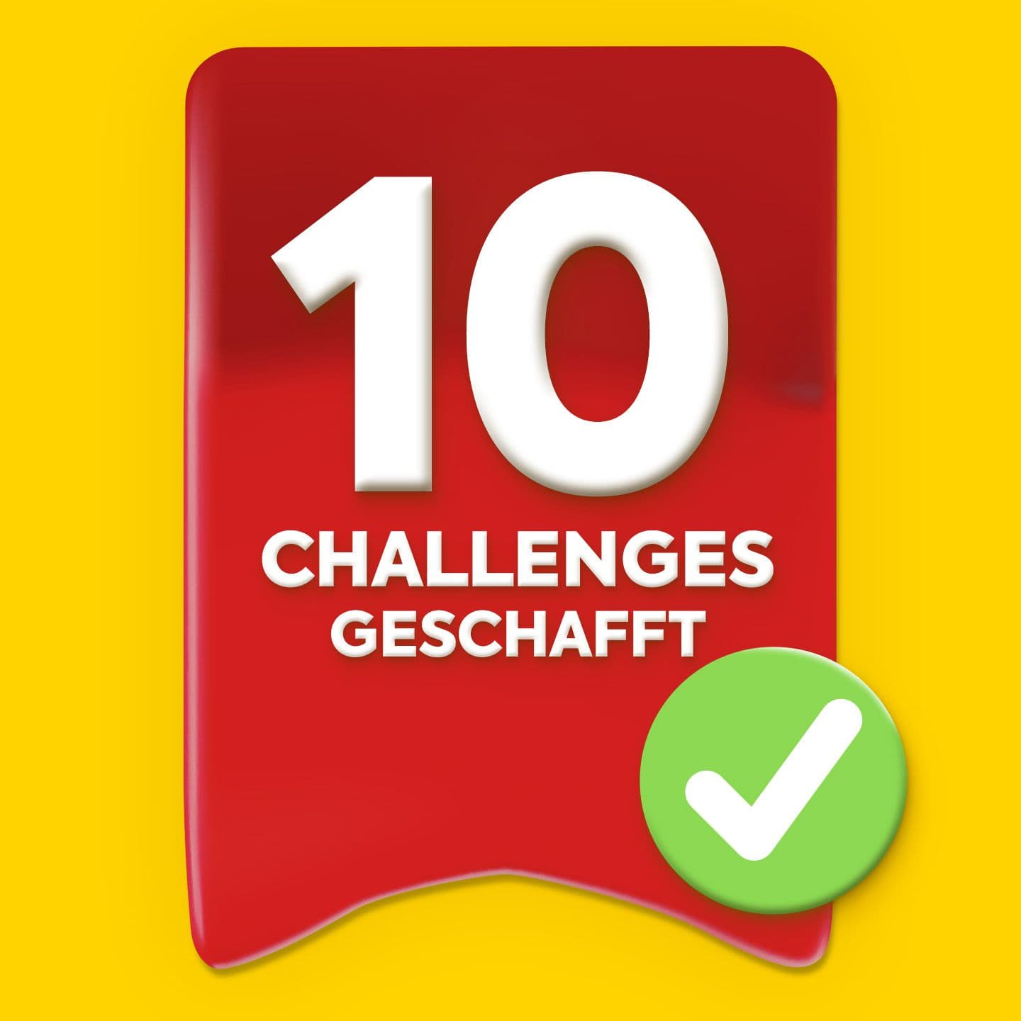 Bild zur Darstellung von 10 Challenges geschafft