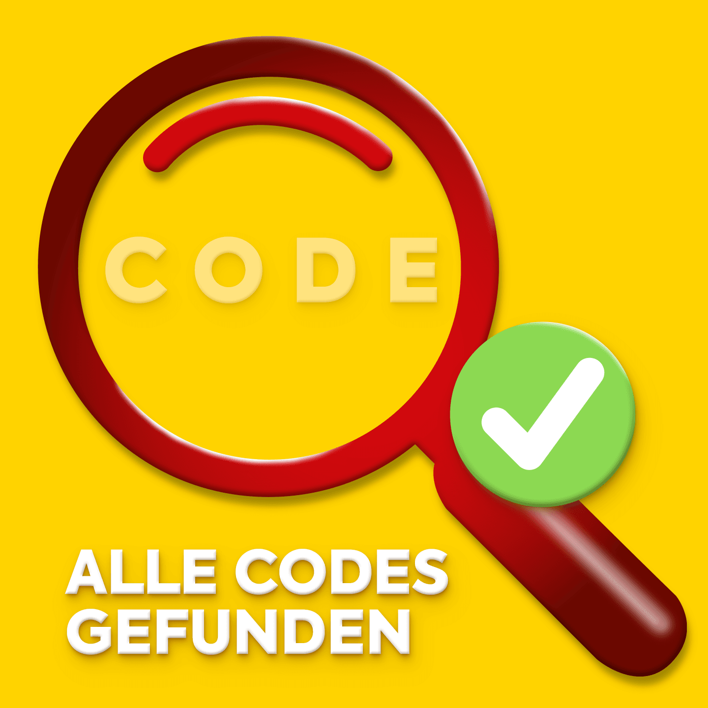 Bild zur Darstellung von Alle Geheimcodes gefunden