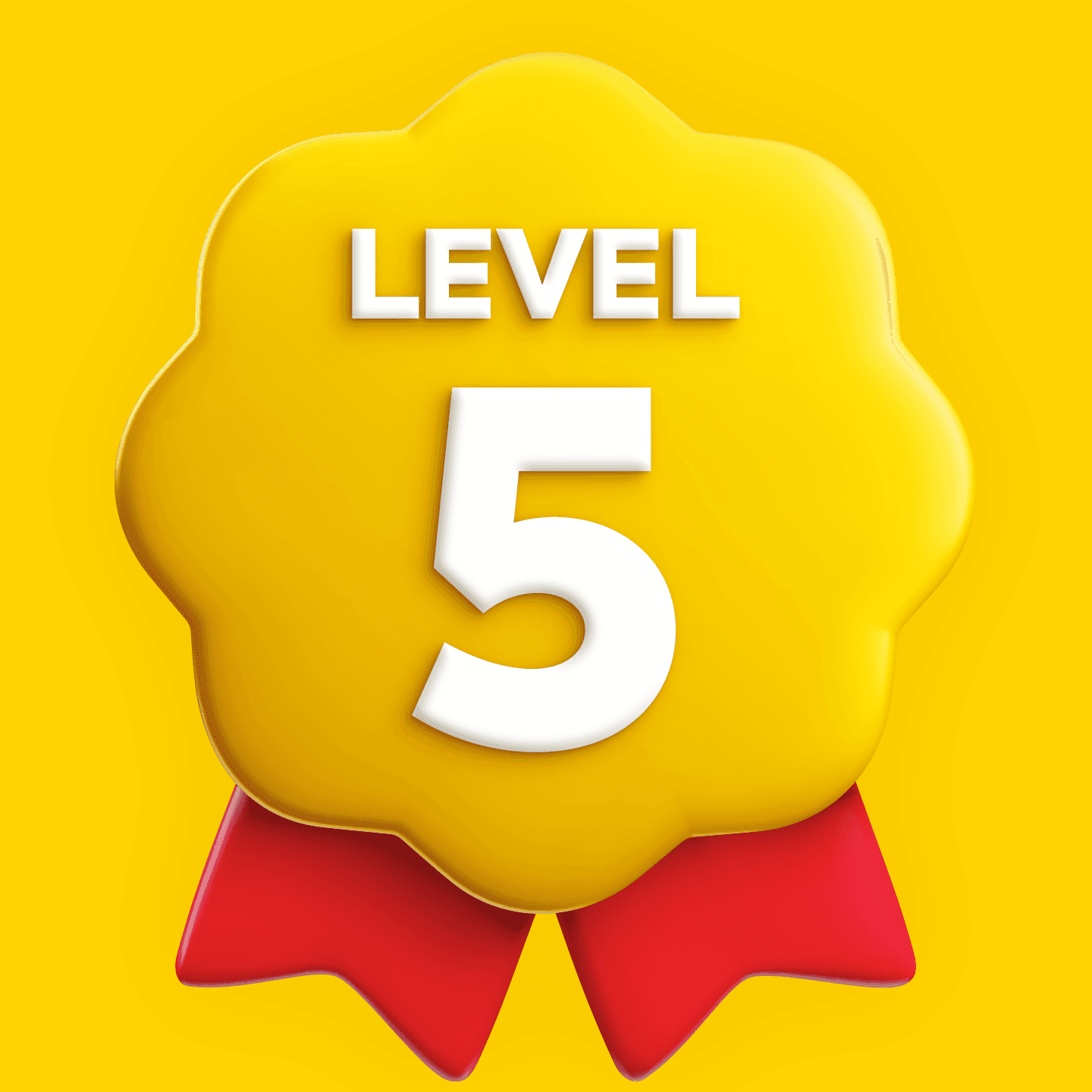 Bild zur Darstellung von Level 5 erreicht